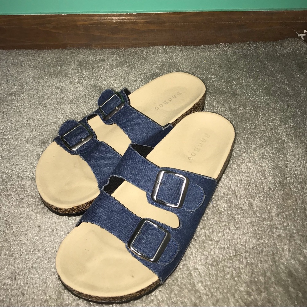 Bamboo Jean Sandals